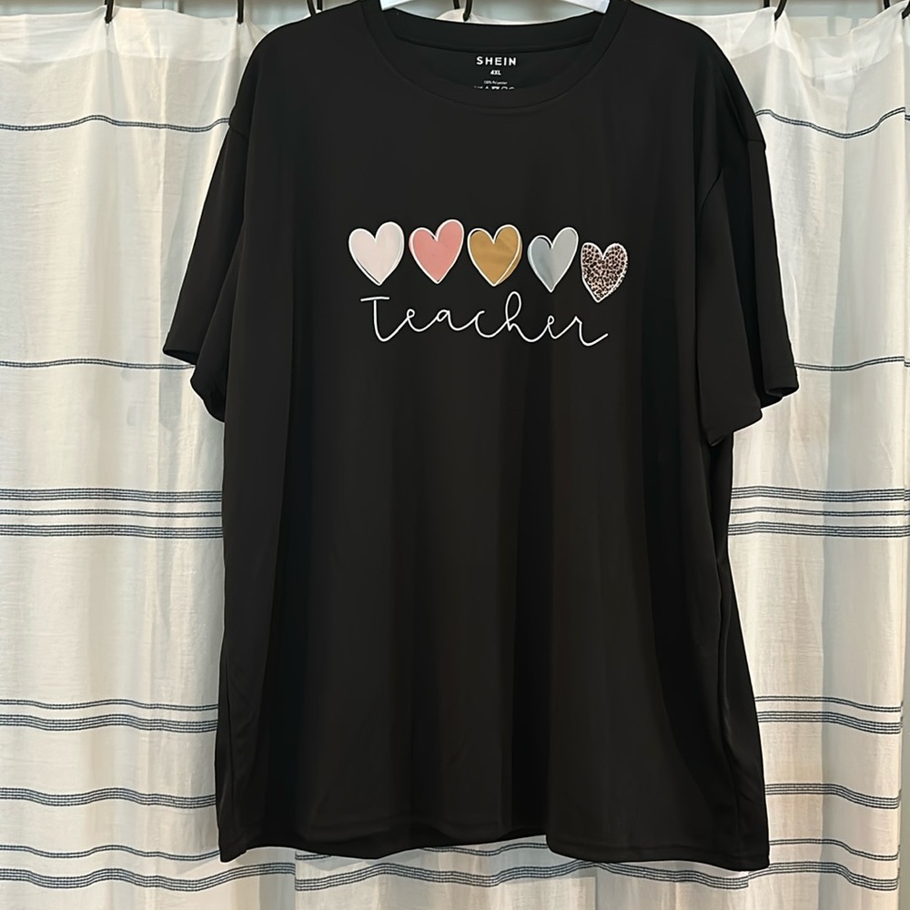 Dry Fit Teacher Tee NWOT